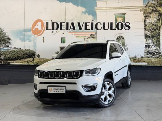 JEEP COMPASS 2.0 16V FLEX LONGITUDE AUTOMÁTICO JEEP COMPASS 2.0 16V FLEX LONGITUDE AUTOMÁTICO